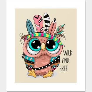 Cute Owl Posters and Art